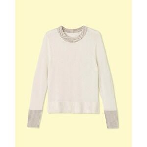 Summersalt The Coziest Cashmere Crew, Wool & Cashmere Blend, Size XL